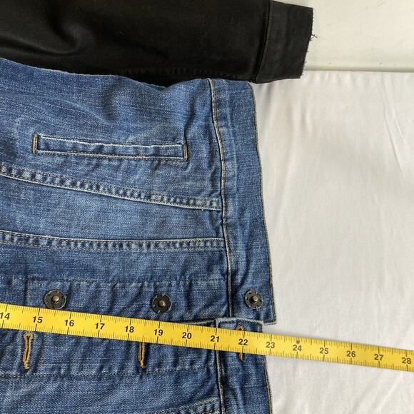 Joe's‎ Women's Blue Nyla Denim Trucker Jacket Size L Graffiti Graphic Streetwear - Picture 7 of 13